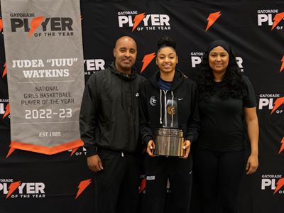 2022-23 Gatorade National Girls Basketball Player of the Year Award Winner Juju Watkins