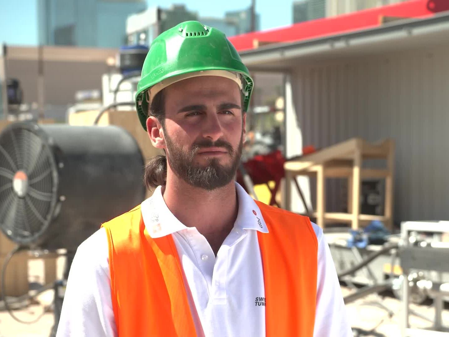 Interview Eugenio Valli, Head of Mechanical of Swissloop Tunneling