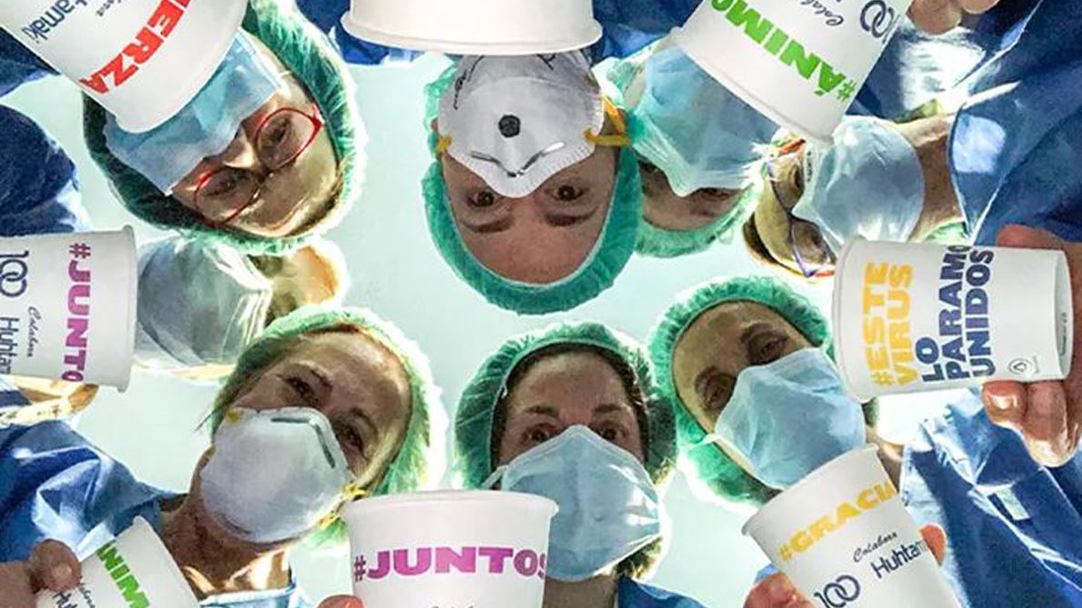 During the COVID-19 pandemic, we have donated our products e.g. to hospitals in Spain