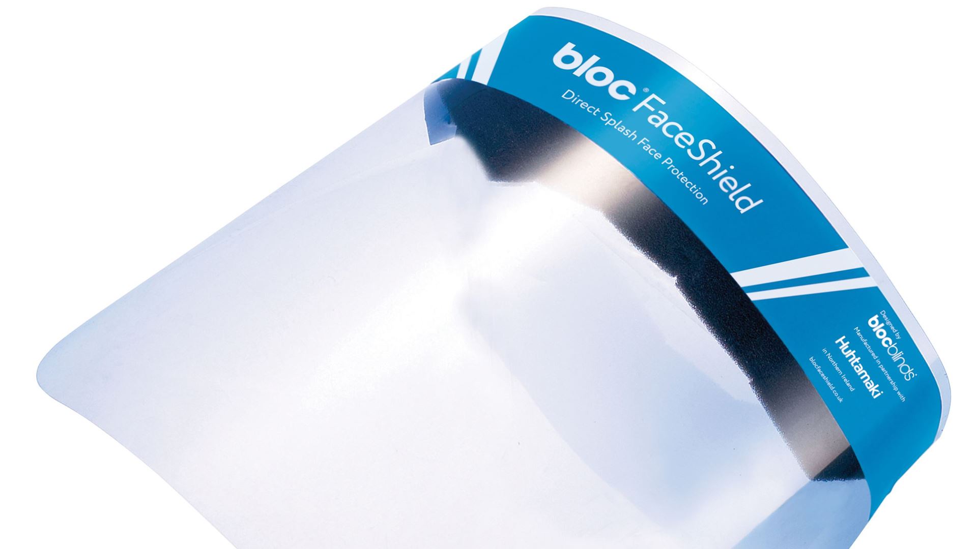 Huhtamaki Bloc faceshield