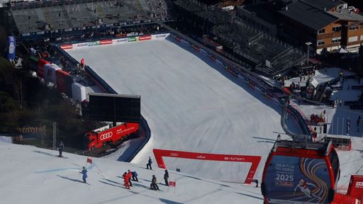 Preparing the perfect slope for the FIS Alpine World Ski Championships Saalbach 2025