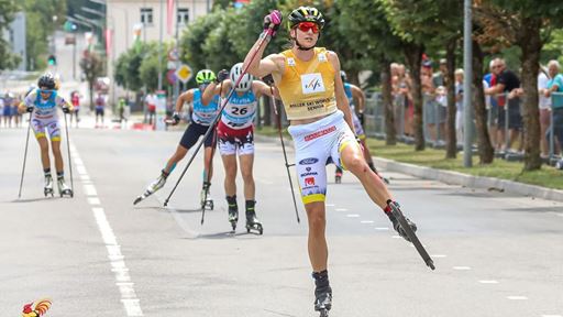 Linn Sömskar (SWE) wins in Madona in the 2024/25 Roller Ski World Cup