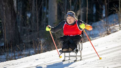 Anja Wicker GER sport class LW10 in Prince George 2024