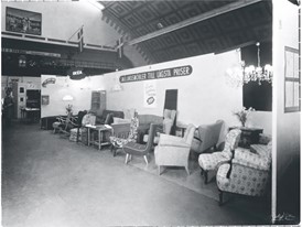 Furnitures at the first IKEA store in Älmhult