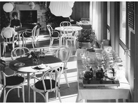 Café at the first IKEA Store in Älmhult