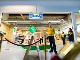 Inter Ikea Group Newsroom The World S First Second Hand Ikea Pop Up Store Opens In Sweden