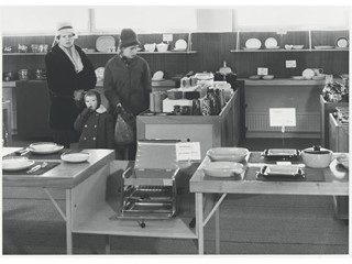 Customers at the first IKEA Store in Älmhult