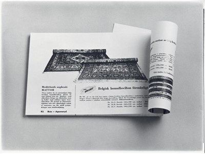 IKEA products in one of the first IKEA catalogues