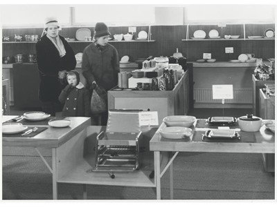 Customers at the first IKEA Store in Älmhult
