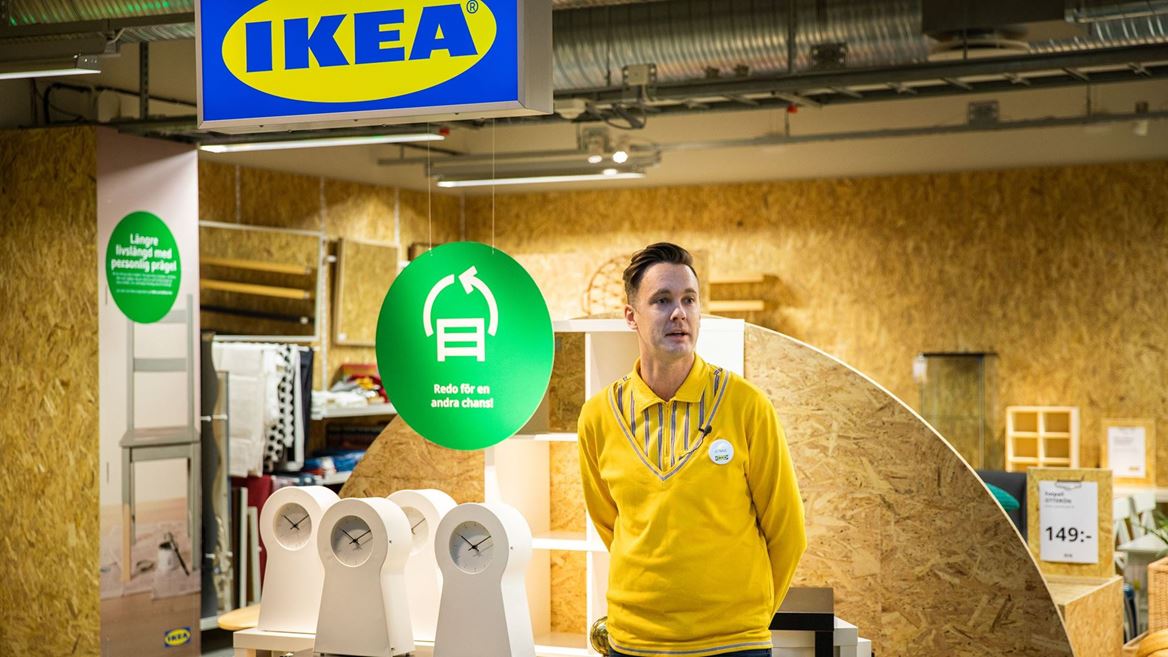 The world’s first Second−hand IKEA Pop−up store opens in Sweden