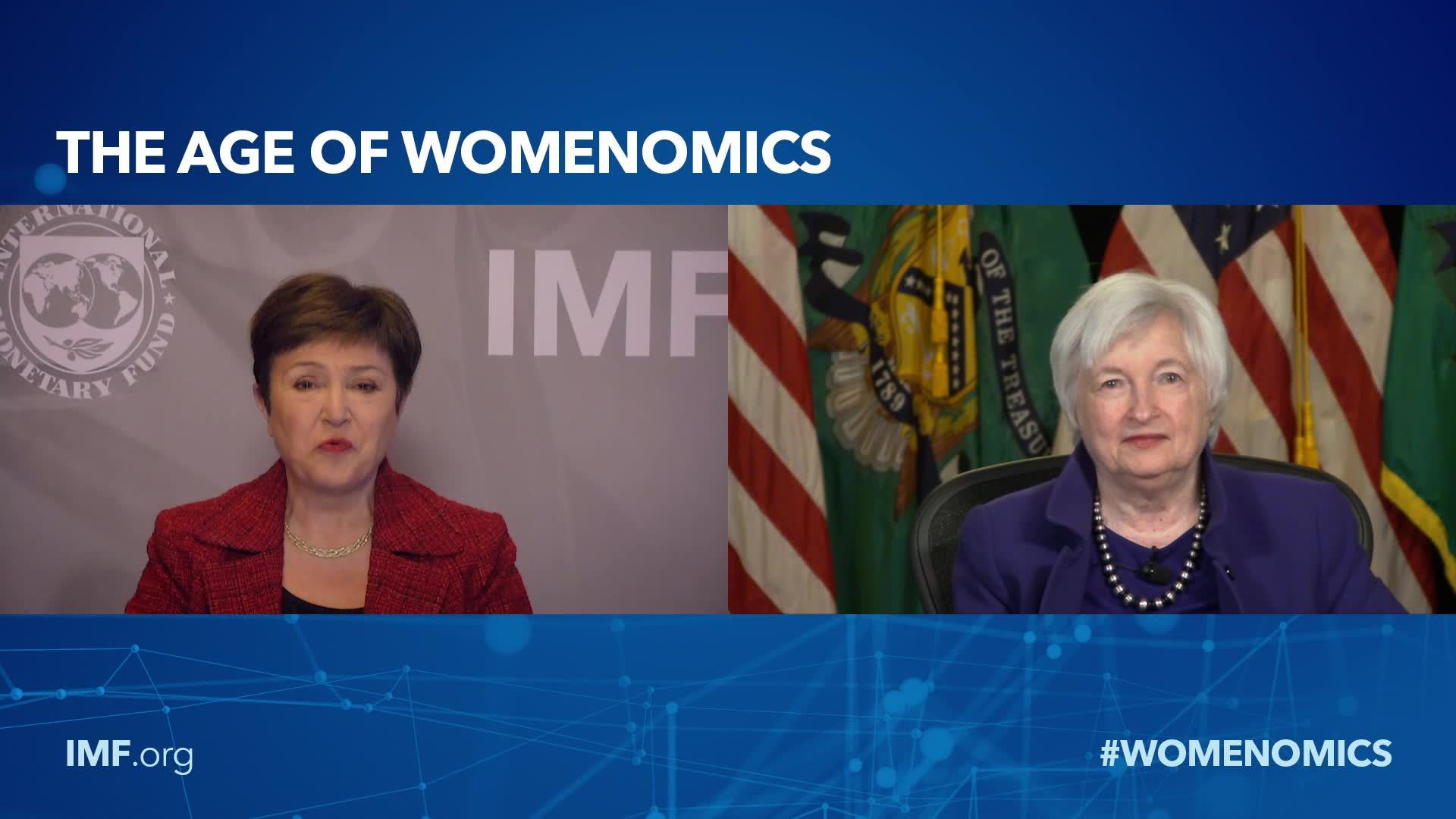 IMF Womenomics Yellen Covid