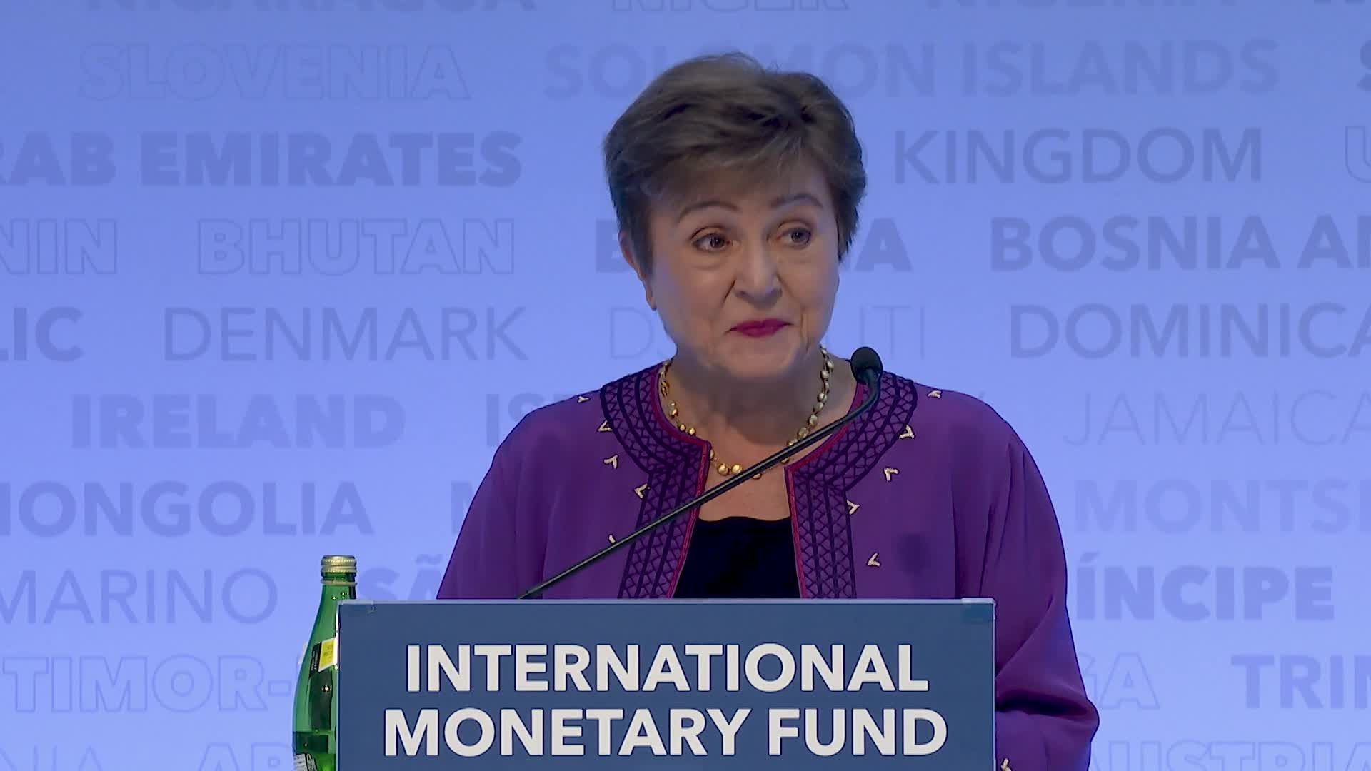 IMF Georgieva Global Growth / Debt