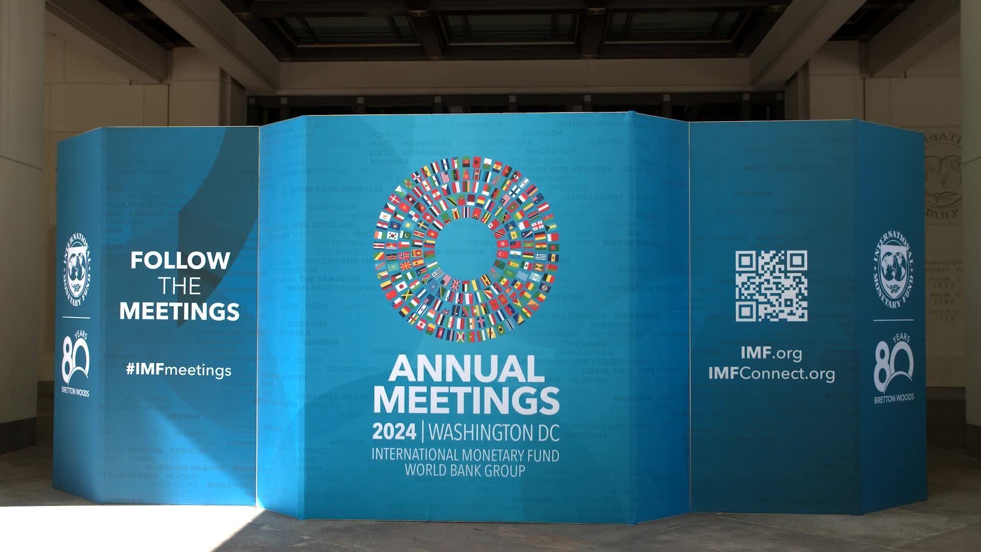 IMF Annual Meetings B-Roll 2024