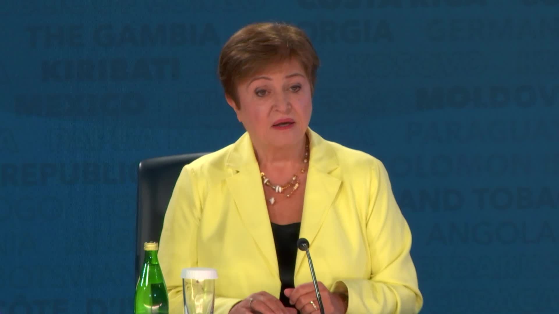 IMF MD Georgieva Presser