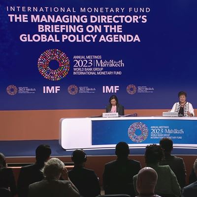 IMF MD Georgieva Presser