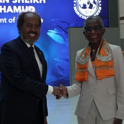 IMF Somalia President Visit