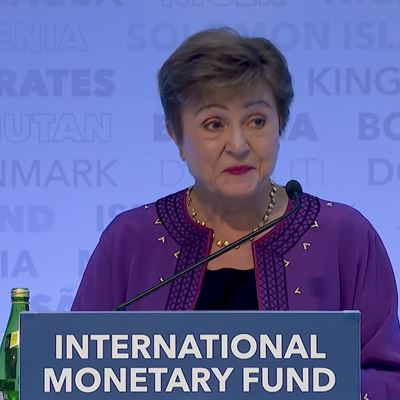 IMF Georgieva Global Growth / Debt