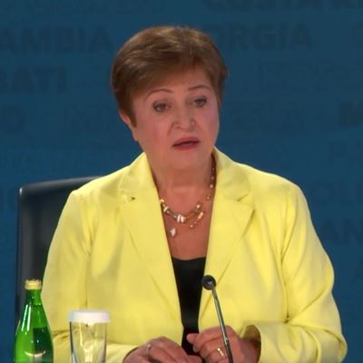 IMF MD Georgieva Presser