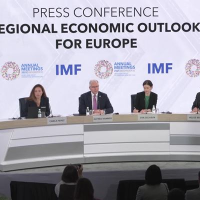 IMF / Regional Economic Outlook for Europe Press Briefing