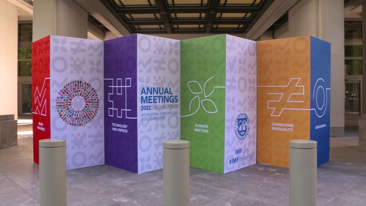 IMF Annual Meetings B−Roll 2022