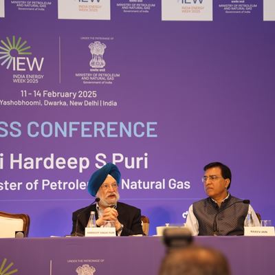 IEW 2025 Petroleum Minister Hardeep S Puri