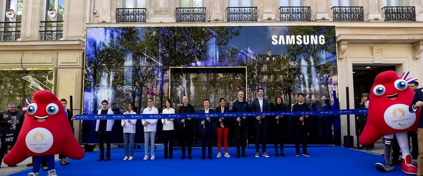 Samsung opens innovative showcase in Paris to engage fans during Olympic Games