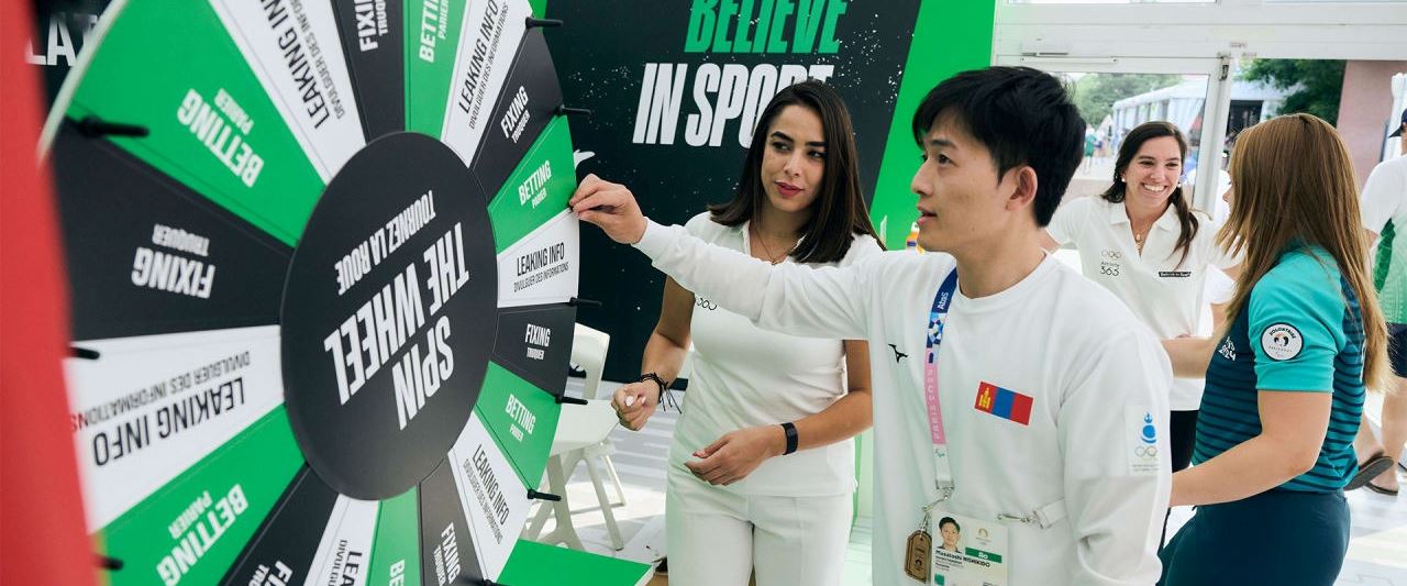Ten athlete ambassadors engaged in preventing competition manipulation announced