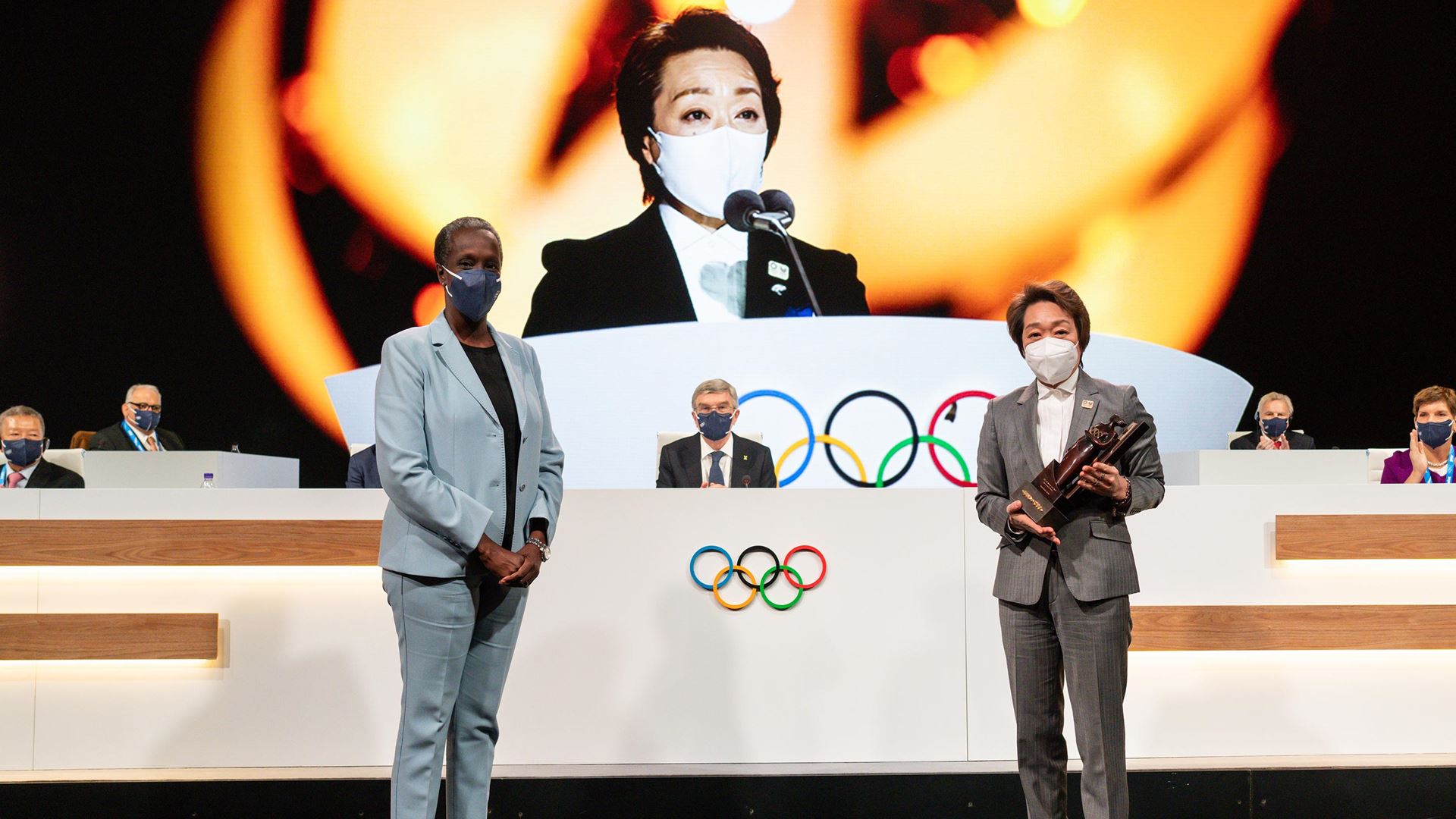 IOC honours six gender equality advocates with 2021 Women and Sport Awards, Hashimoto  Seiko awarded World Trophy