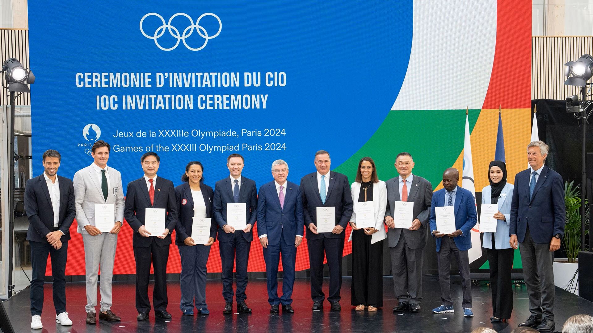 One Year to Go IOC invites NOCs and their best athletes to the Olympic