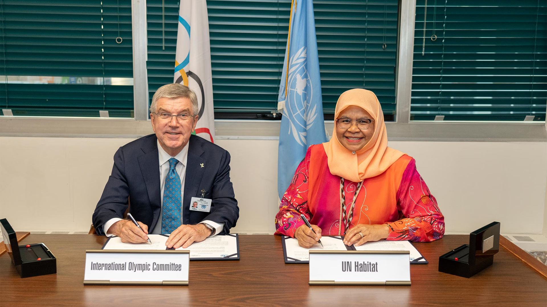 IOC and UN Habitat team up to promote sport for urban development