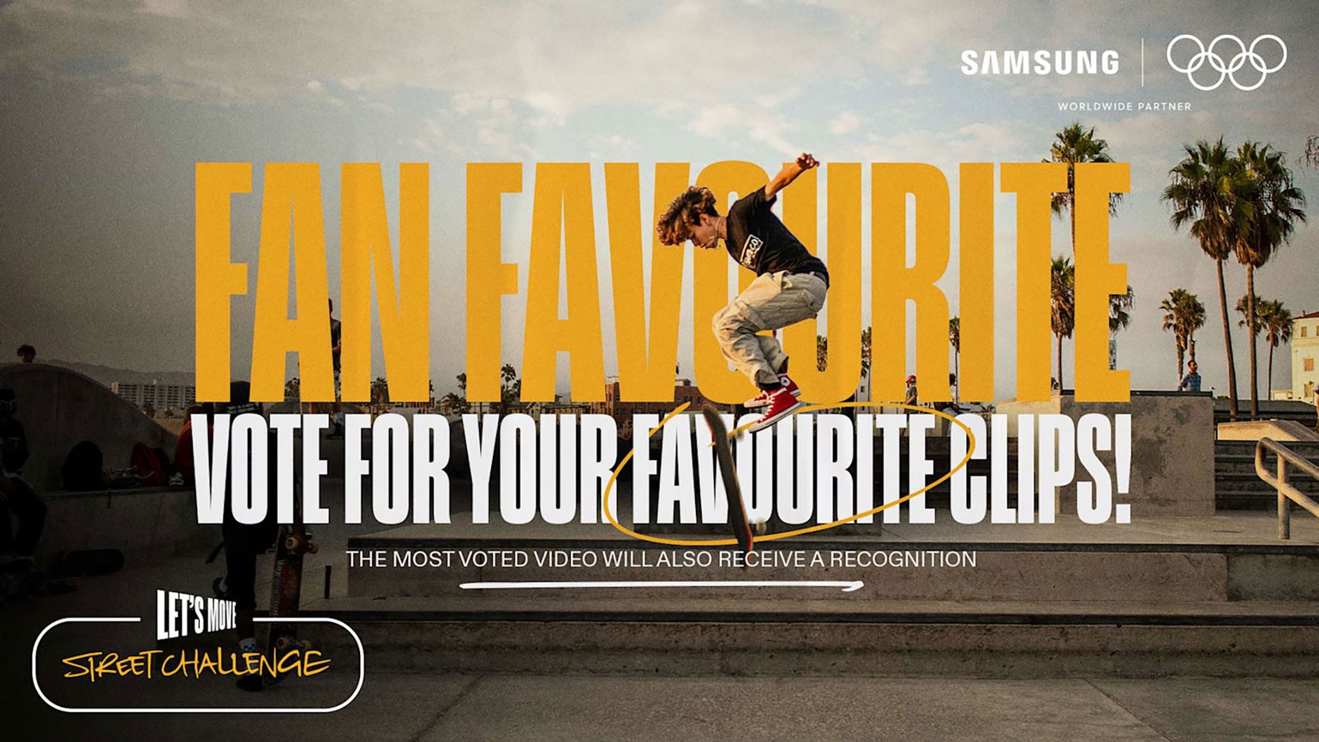Olympic Street Challenge voting open for fan favourite entries