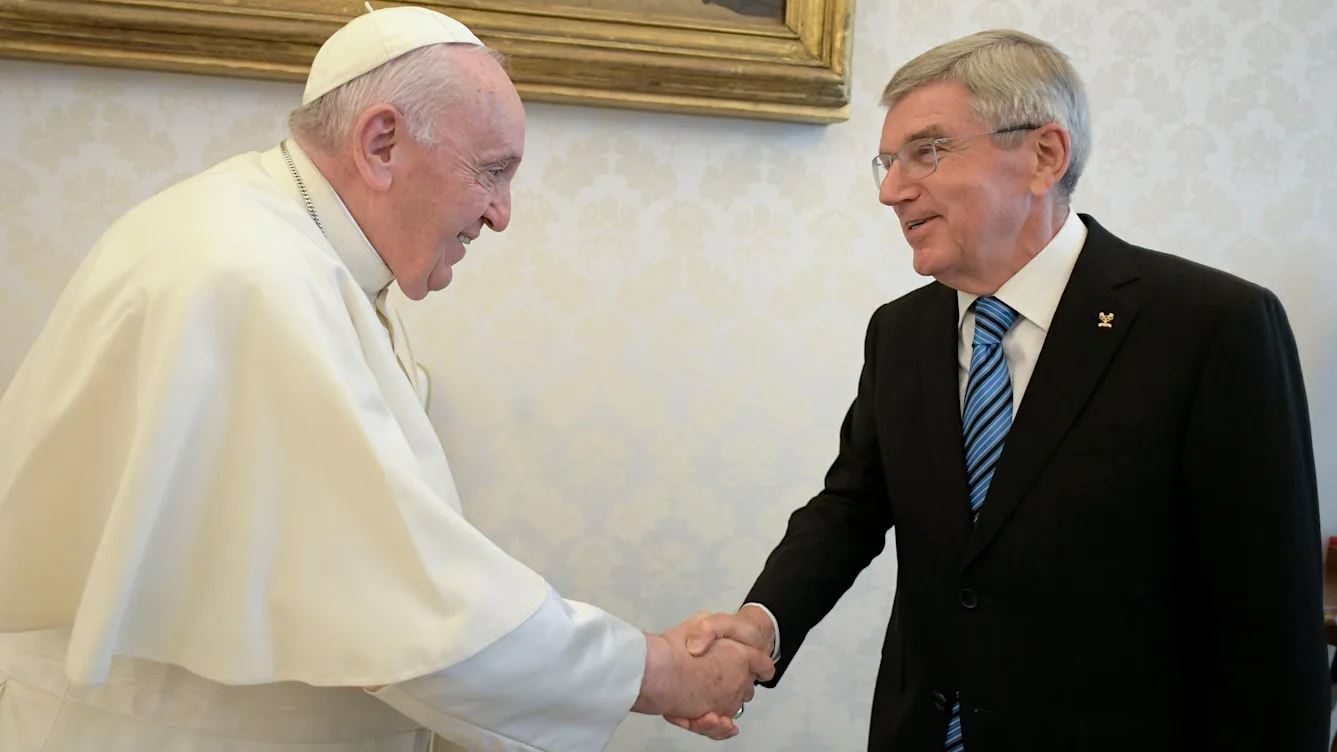 IOC President Welcomes Message From His Holiness Pope Francis That ...