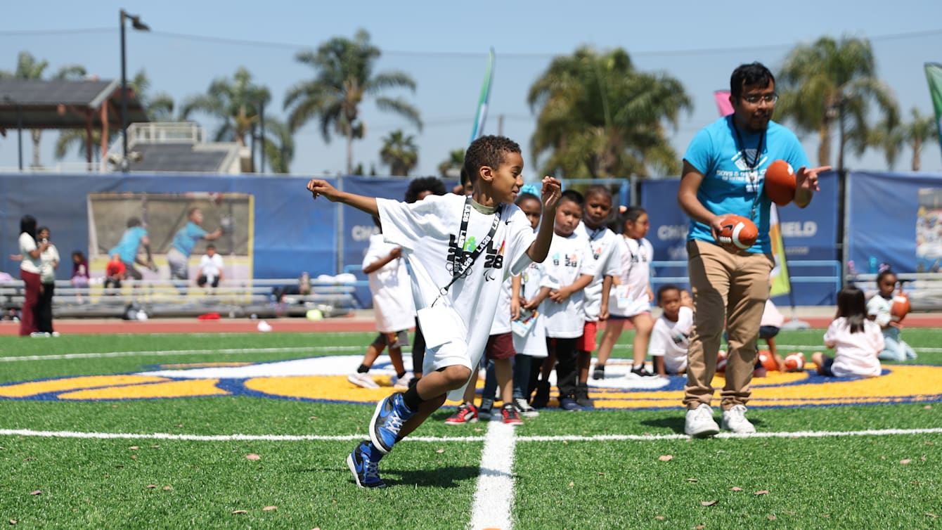 LA28 s youth sports programme PlayLA reaches over half a million children in five years