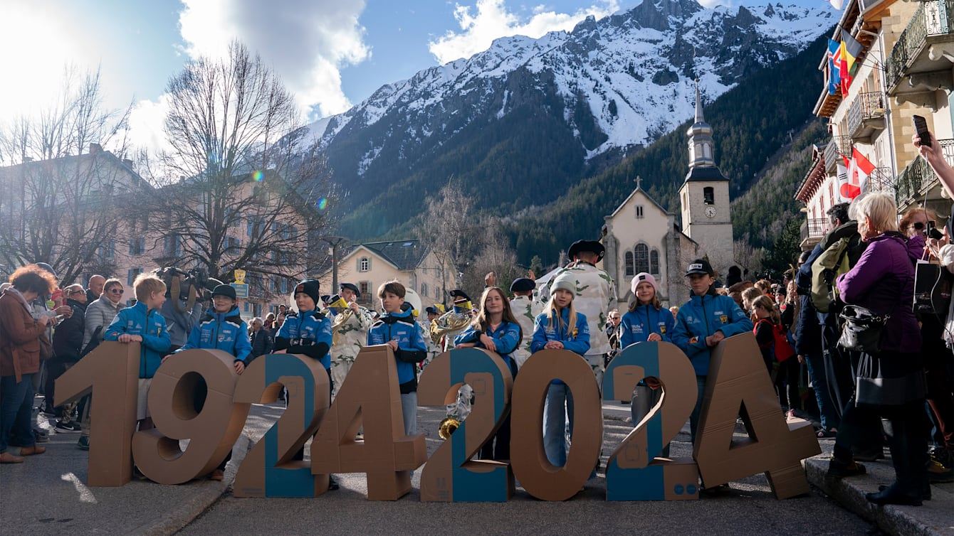 IOC President celebrates 100 years of Olympic Winter Games