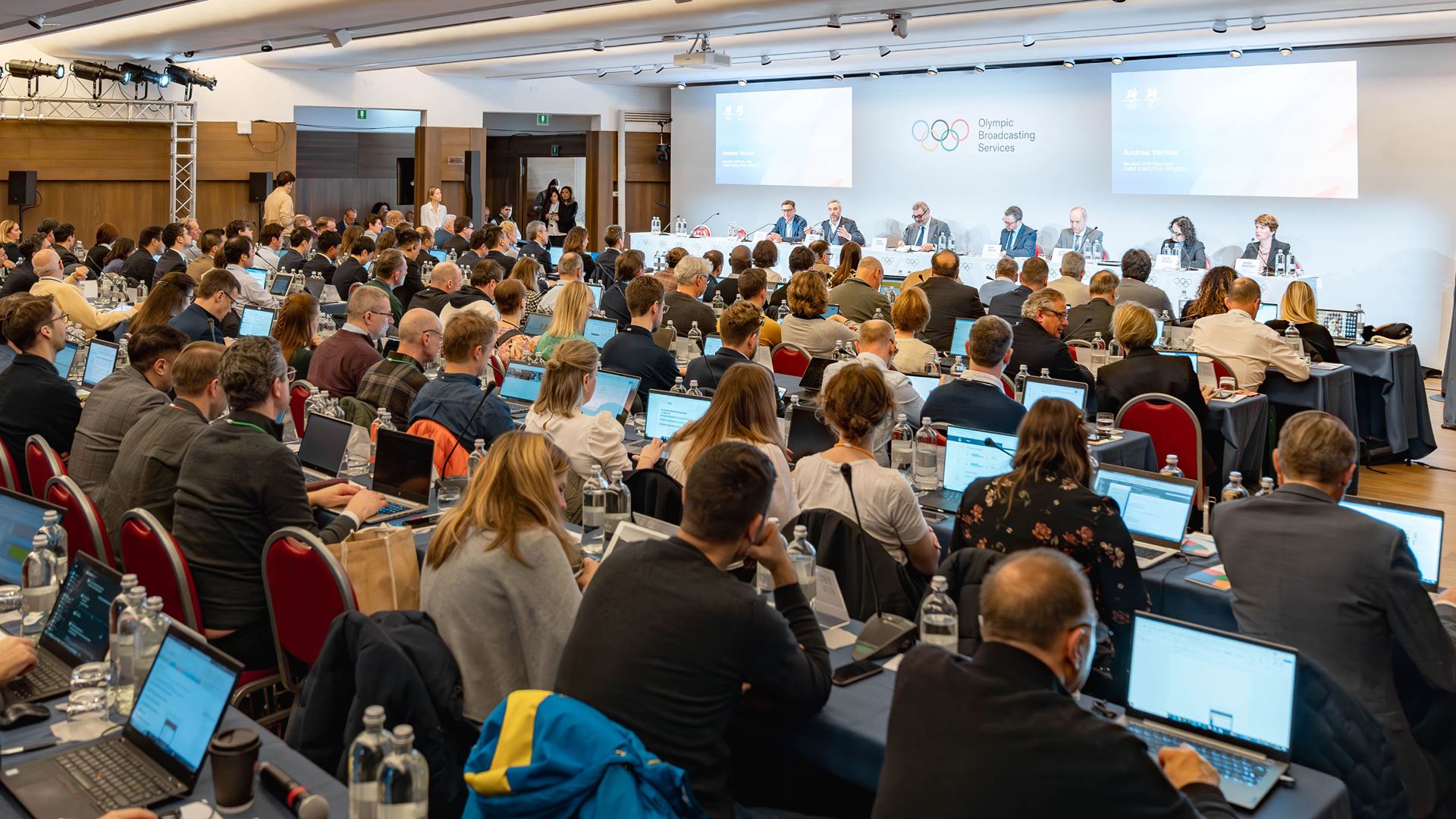 World broadcasters meet in Cortina d Ampezzo in preparation for Milano Cortina 2026
