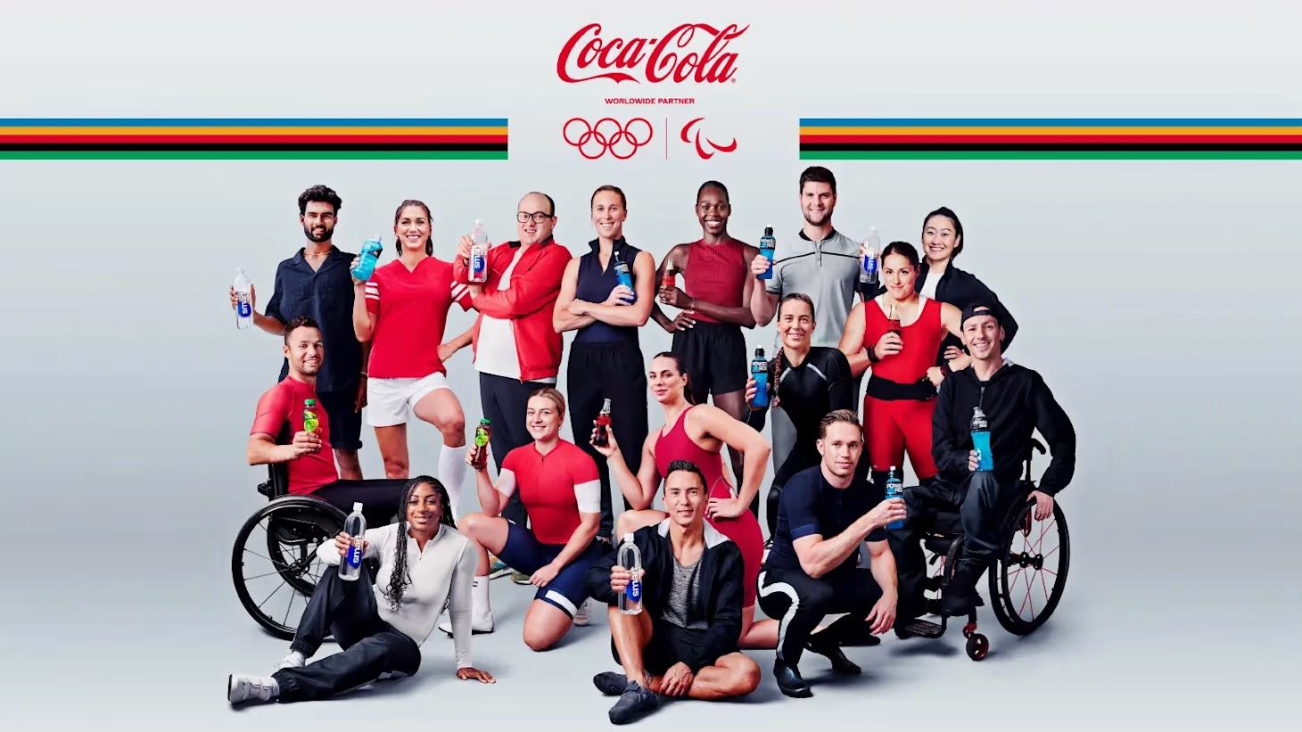 Coca Cola to Celebrate Everyday Greatness for Paris 2024 as it announces global athlete team for Olympic and Paralympic Games