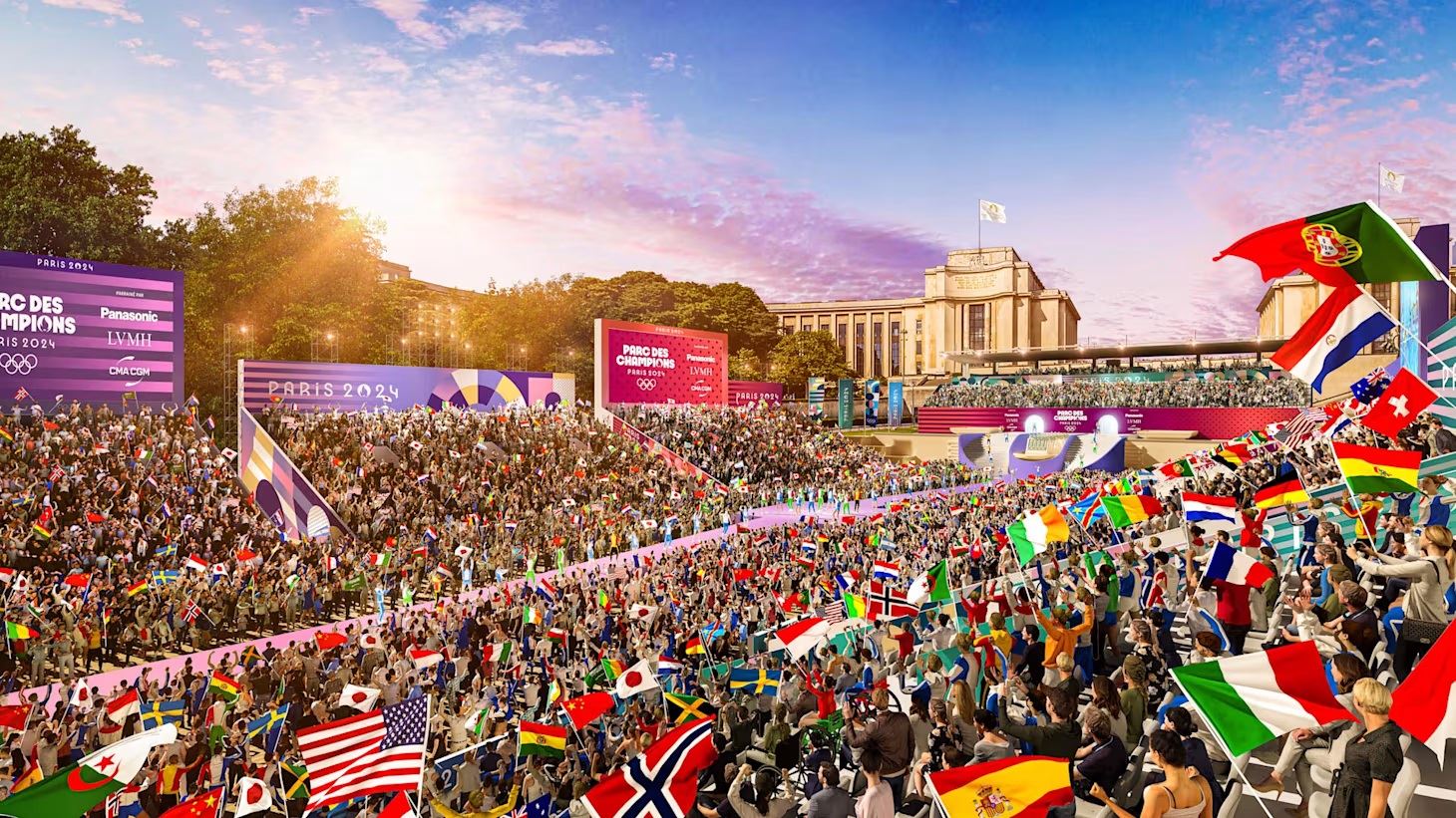 Ten Olympians to receive reallocated Olympic medals at Champions Park during Olympic Games Paris 2024