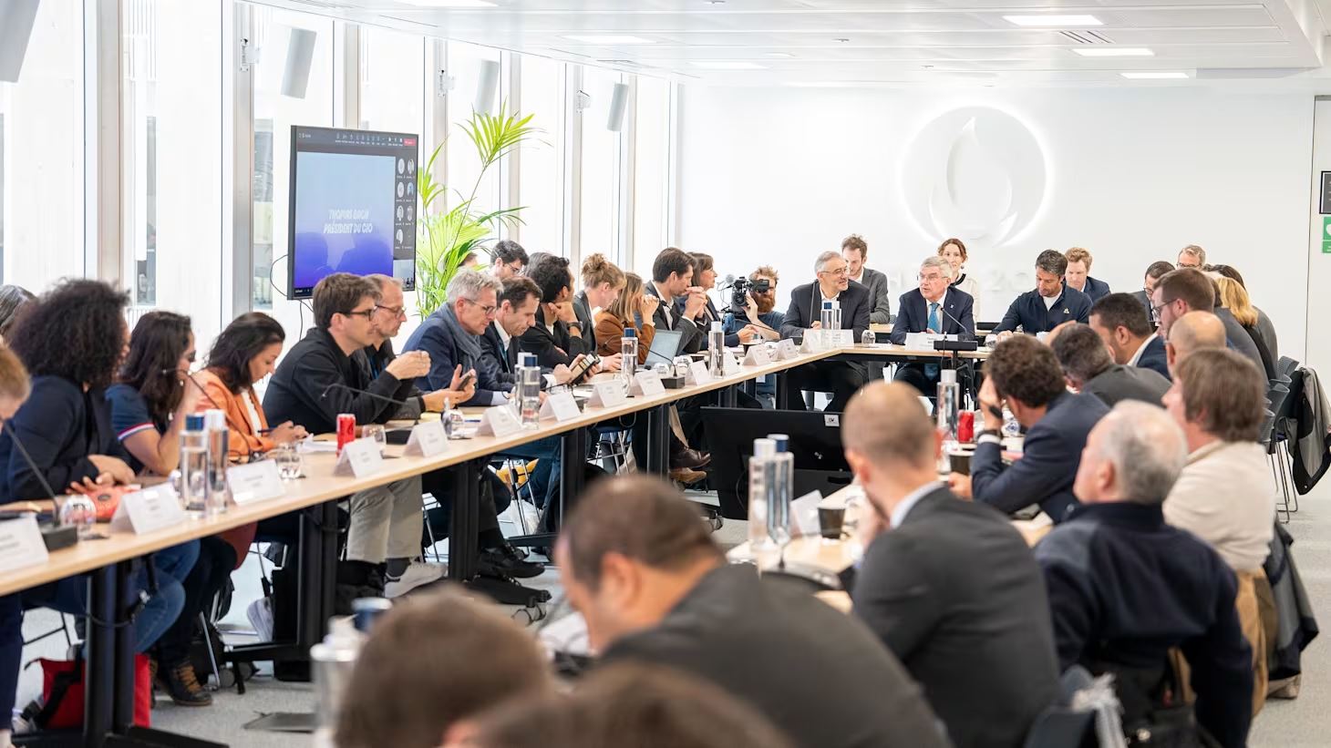 IOC President Bach attends final Paris 2024 Board of Directors meeting ahead of the Olympic Games