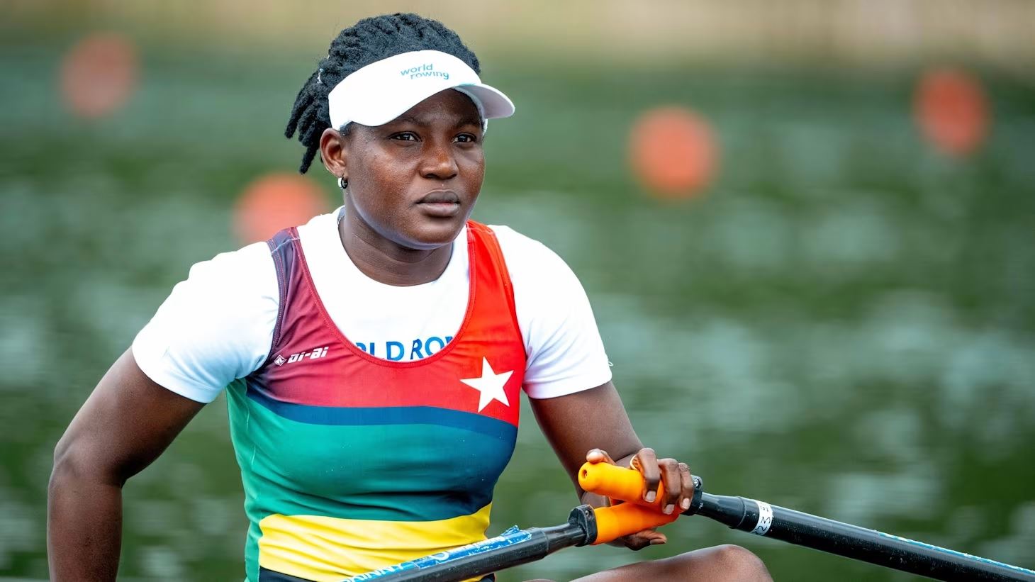 Akoko Komlanvi representing all Togolese women at the Olympic Games