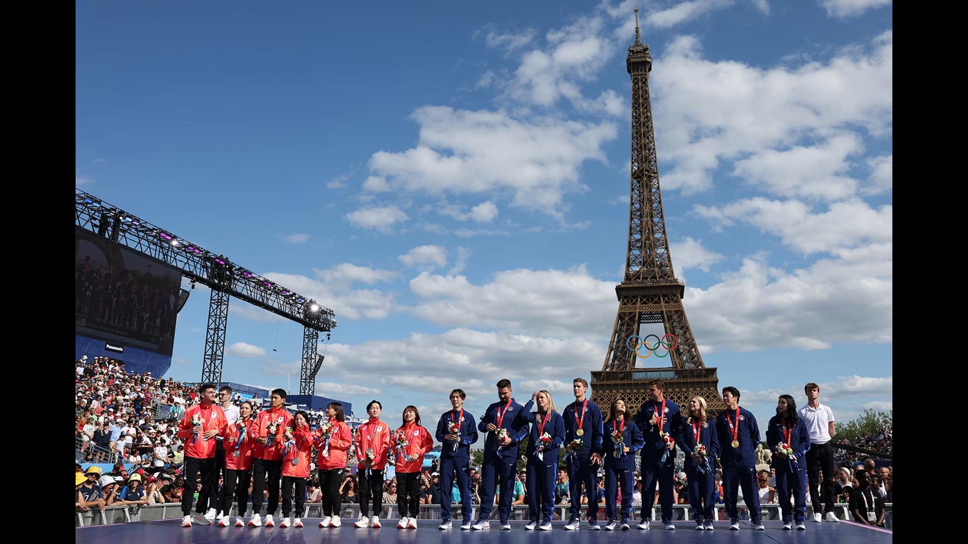 Beijing 2022 figure skaters receive team event Olympic medals during