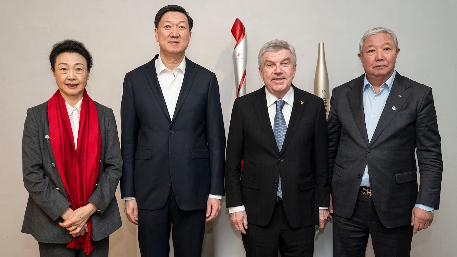 IOC President Bach thanks China for its support during his Presidency