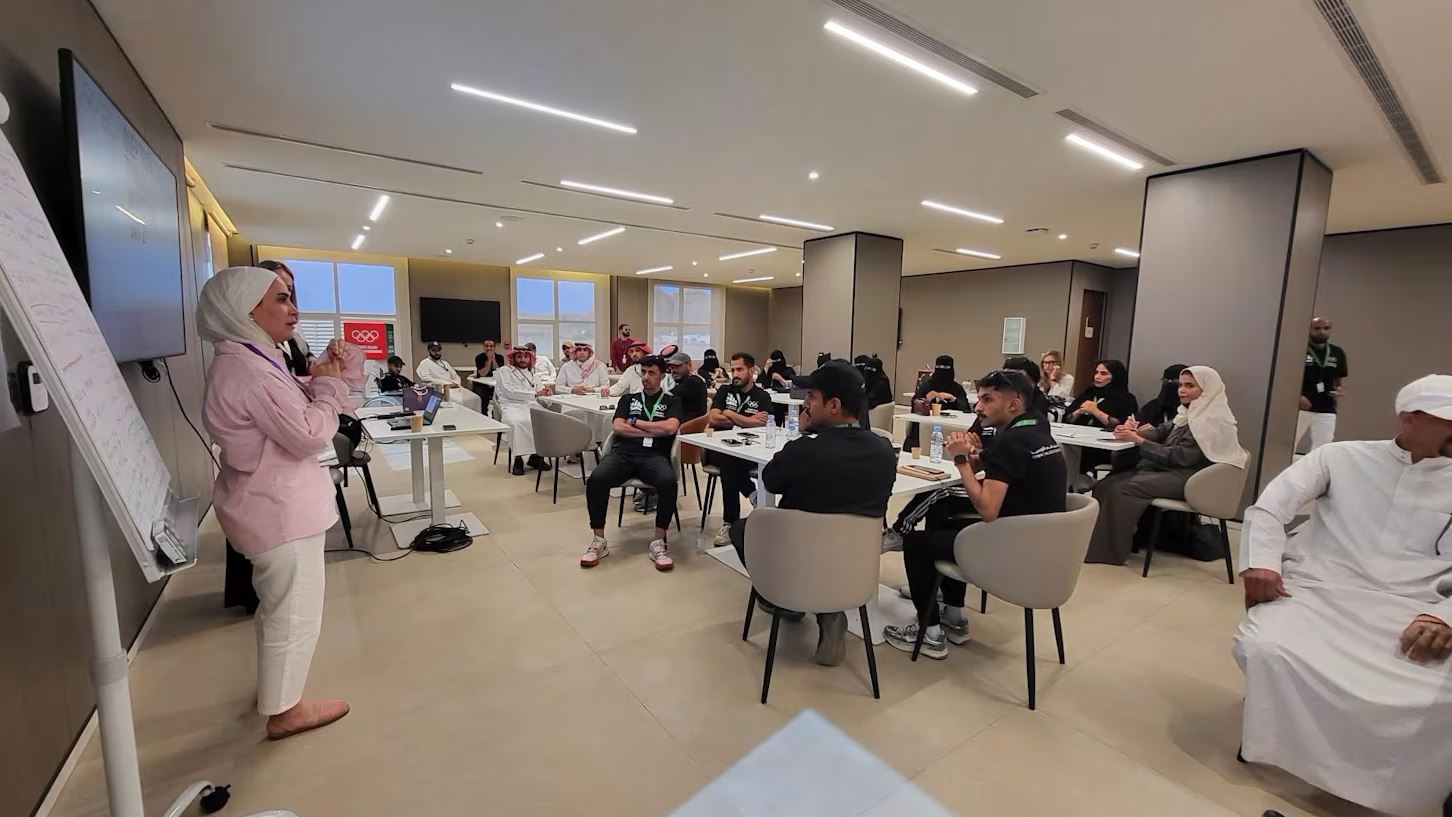Olympic values in action empowering women and young people in Saudi Arabia