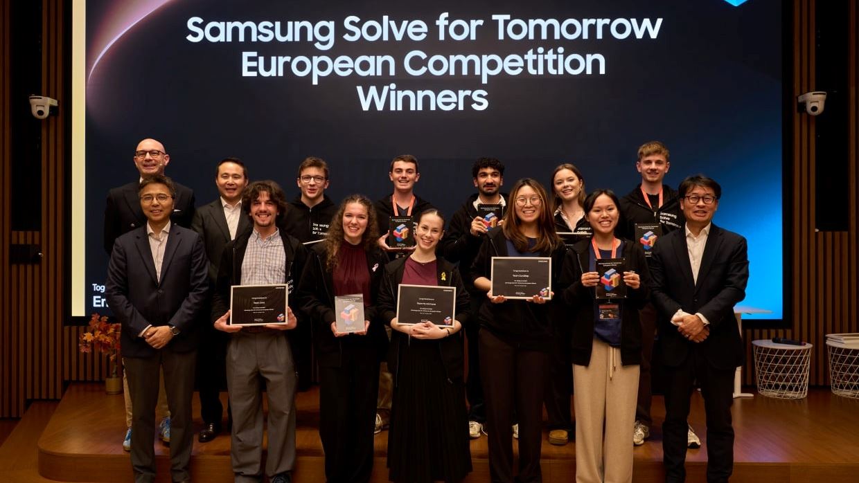 IOC and Samsung celebrate Solve for Tomorrow Sport Tech winners in Milan