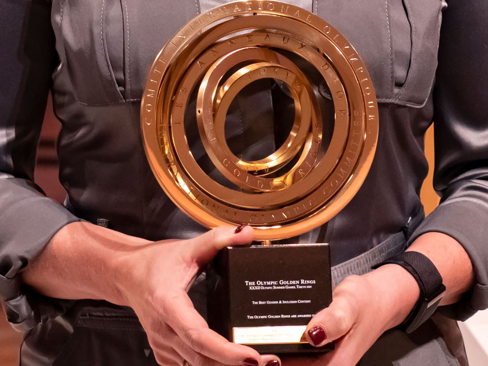 Olympic Golden Rings award winners unveiled