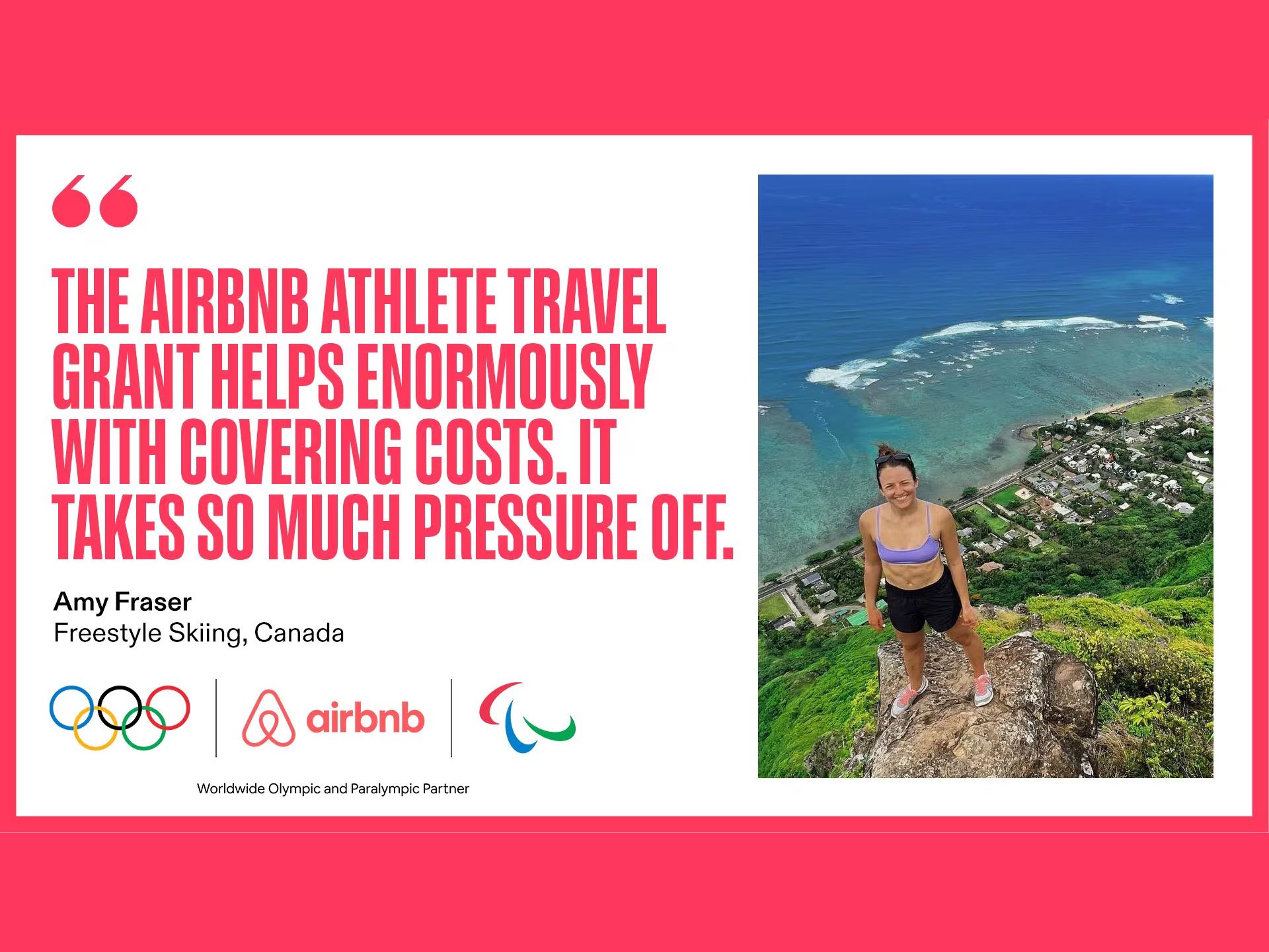IOC and IPC team up again with Airbnb to offer 1 000 Athlete Travel Grants
