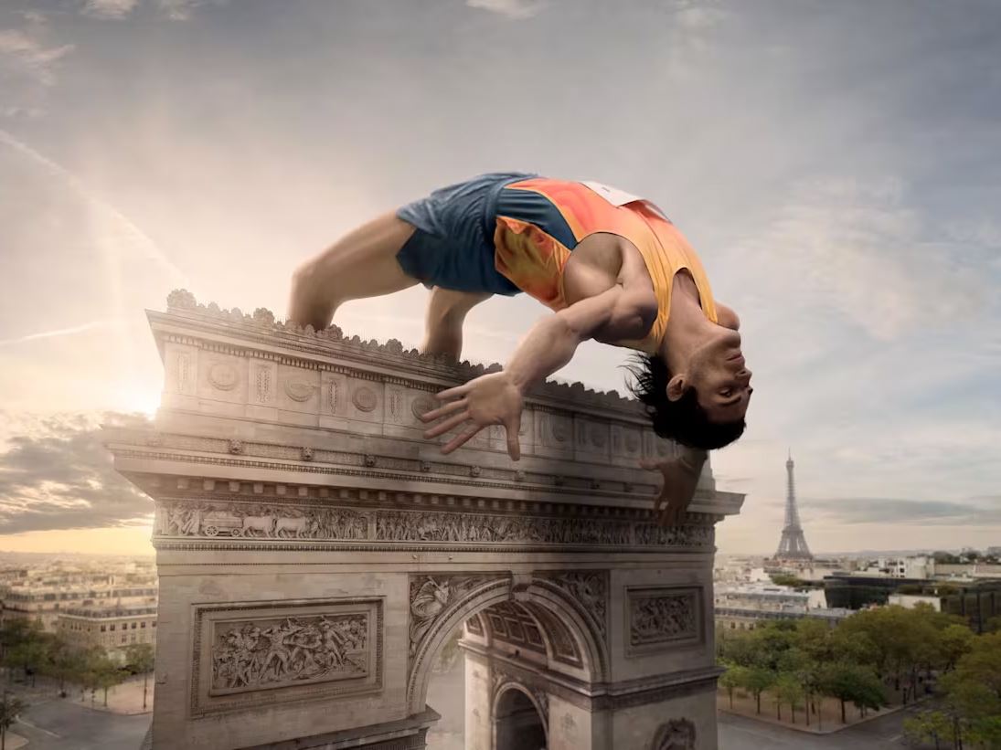 OMEGA s Olympic marketing campaign for Paris 2024 turns iconic sights of host city into sporting playground