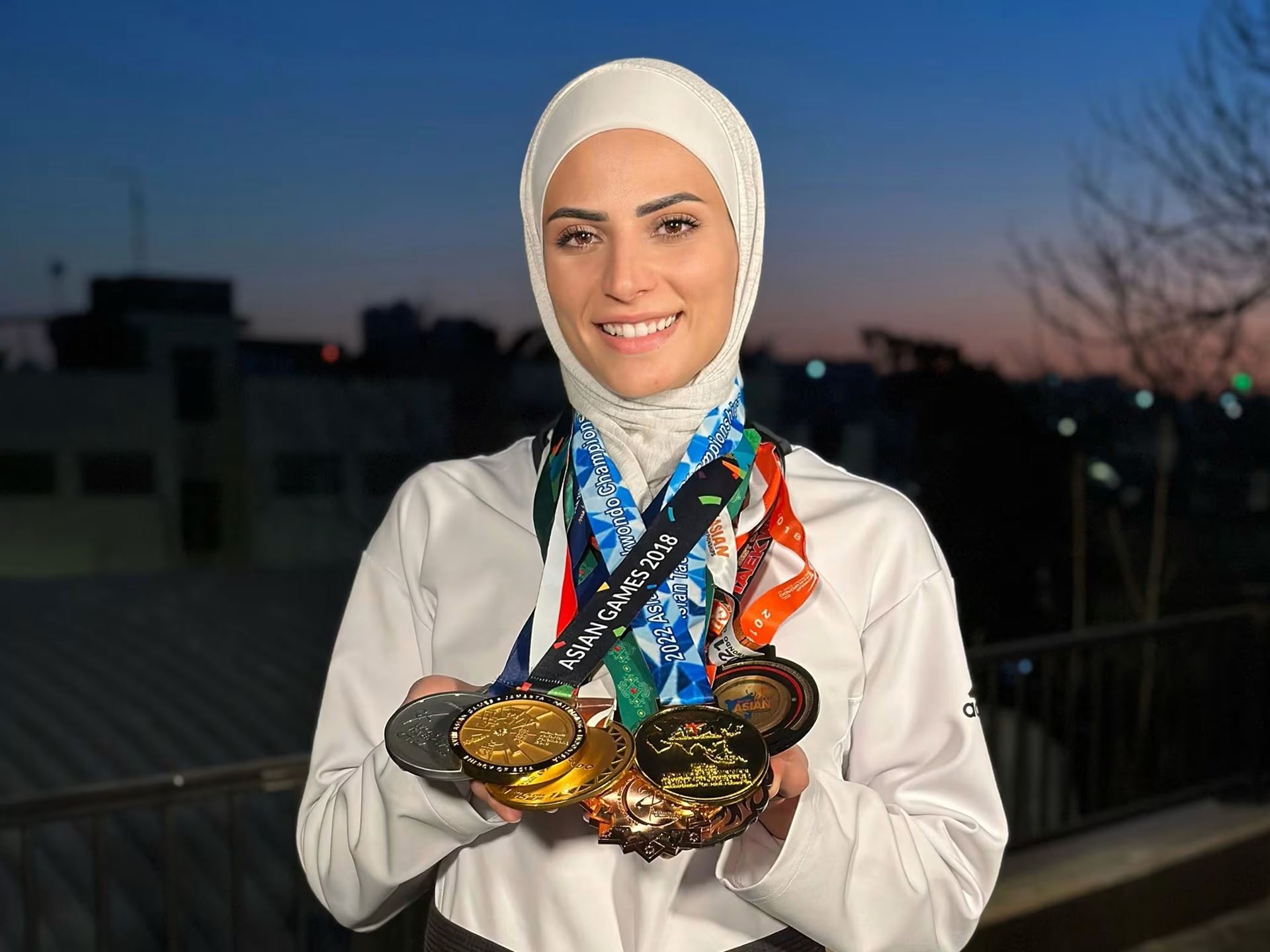 Jordanian taekwondo star Julyana Al Sadeq determined to break new ground at Paris 2024