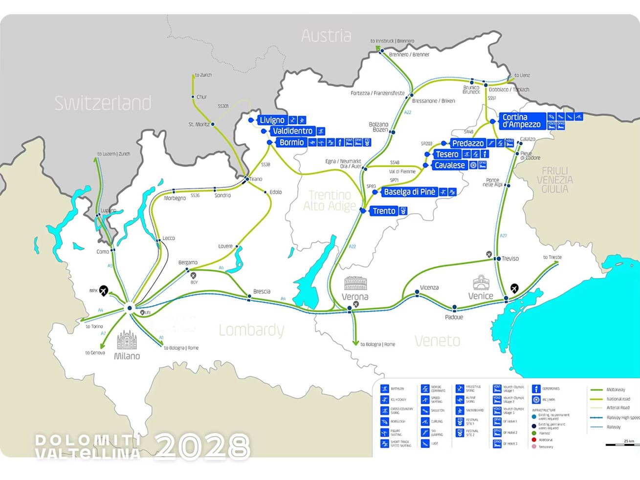 Dolomiti Valtellina recommended to the IOC Session as host of the Winter Youth Olympic Games 2028
