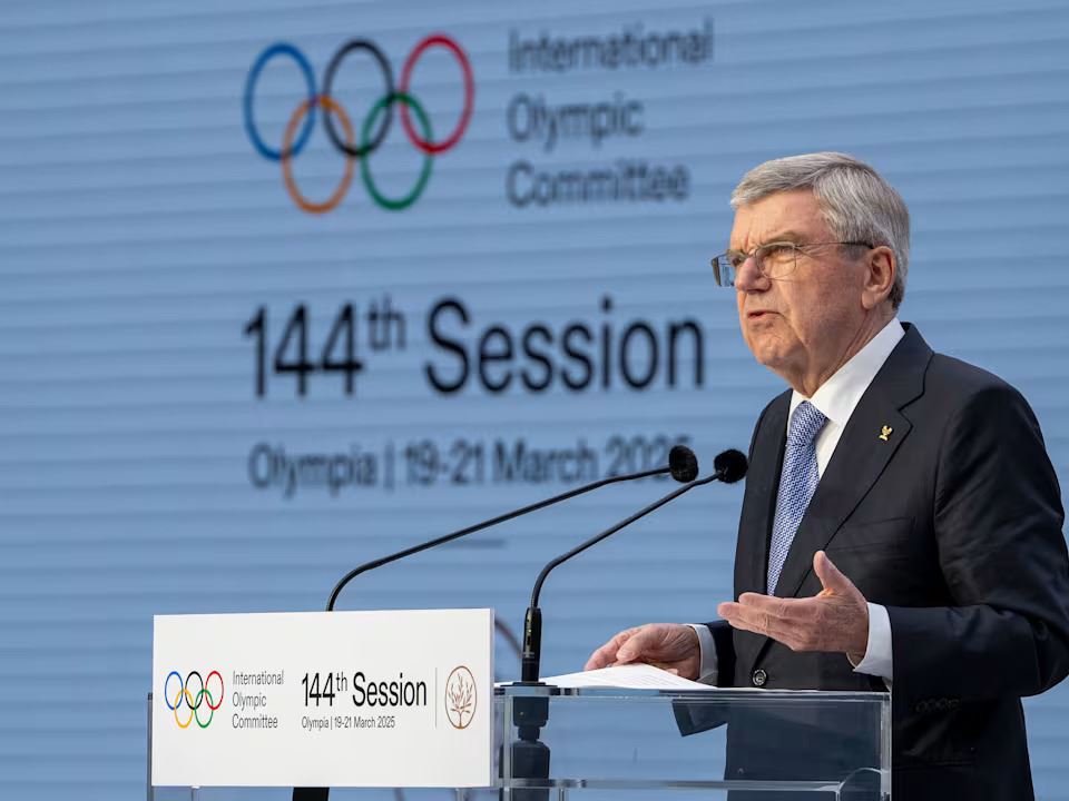 Values first IOC President Thomas Bach opens 144th IOC Session at Ancient Olympia