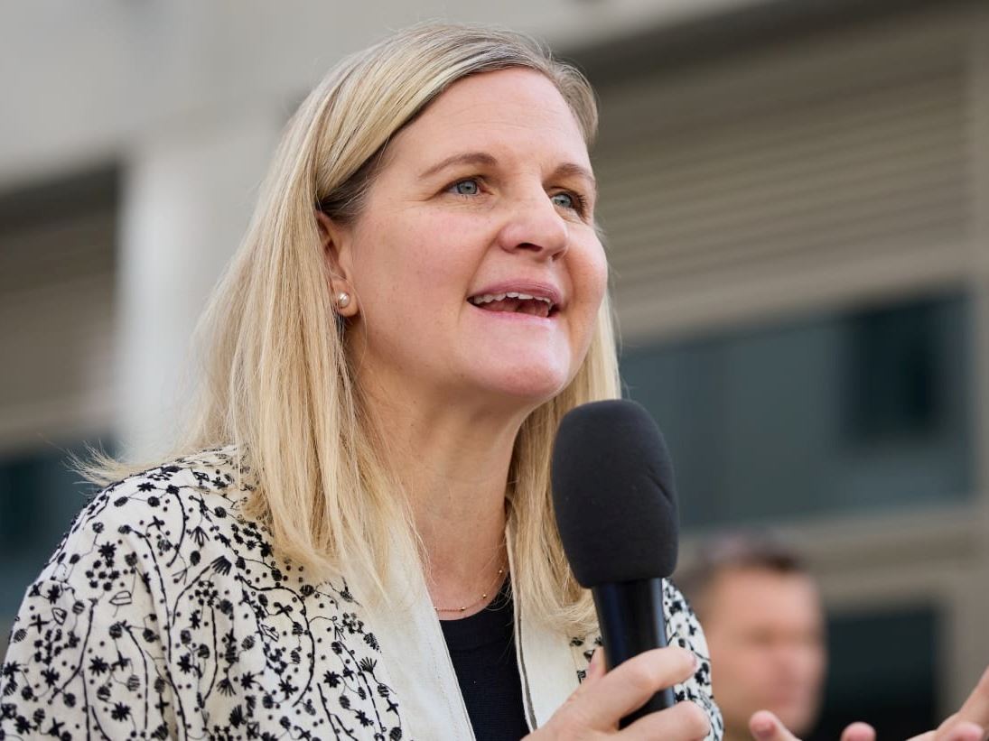 IOC President Kirsty Coventry